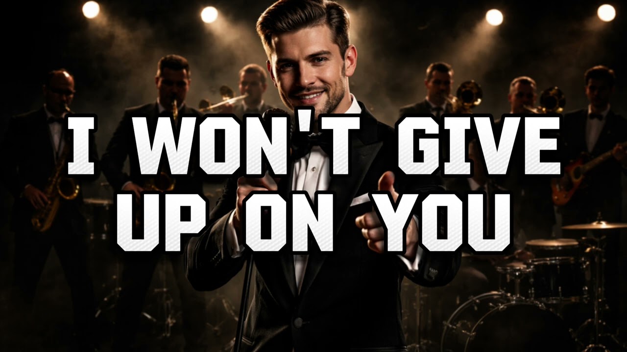 I WON'T GIVE UP ON YOU - The Ai Crooner 