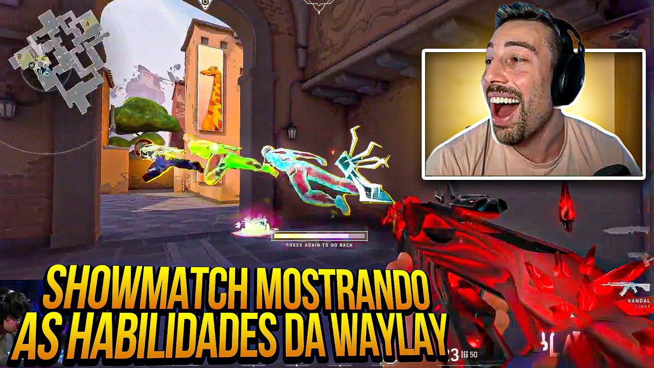 TCK REAGE a PRIMEIRA PARTIDA com a NOVA AGENTE (WAYLAY - DUELISTA)