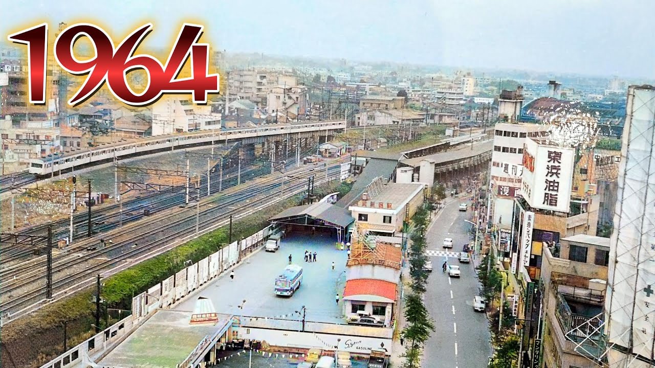 1964 西武新宿駅が駅ビルじゃなかった頃