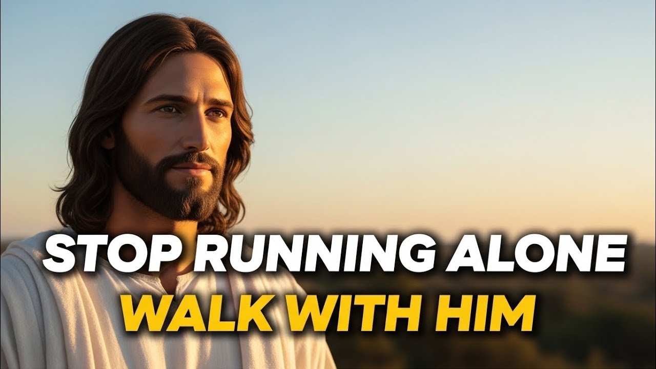 Stop Running Alone | Walk With Jesus and Find True Peace
