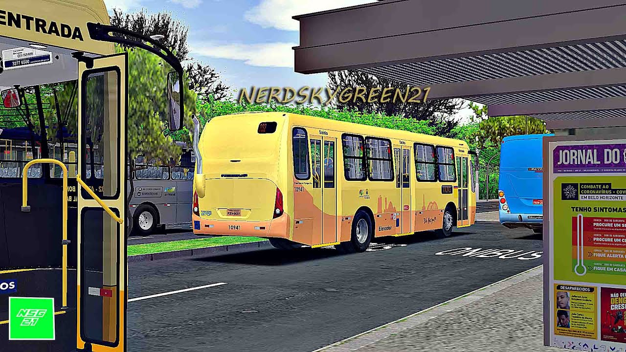[OMSI 2] LANÇAMENTO Neobus Mega Plus 2014 VOLVO B270F euro V Padrão BH +G27/ Mapa RMBH 1.1