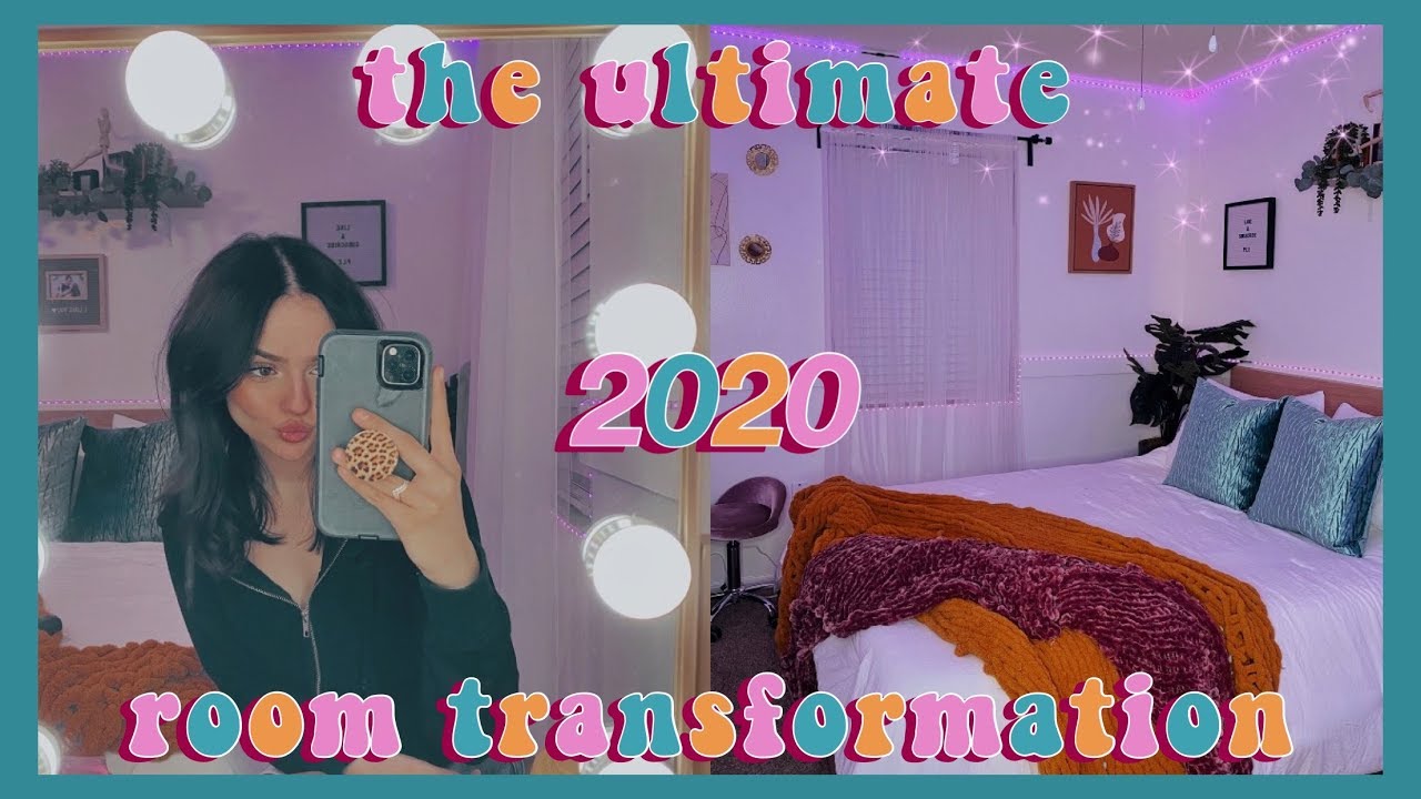 the ULTIMATE room transformation + room tour 2020