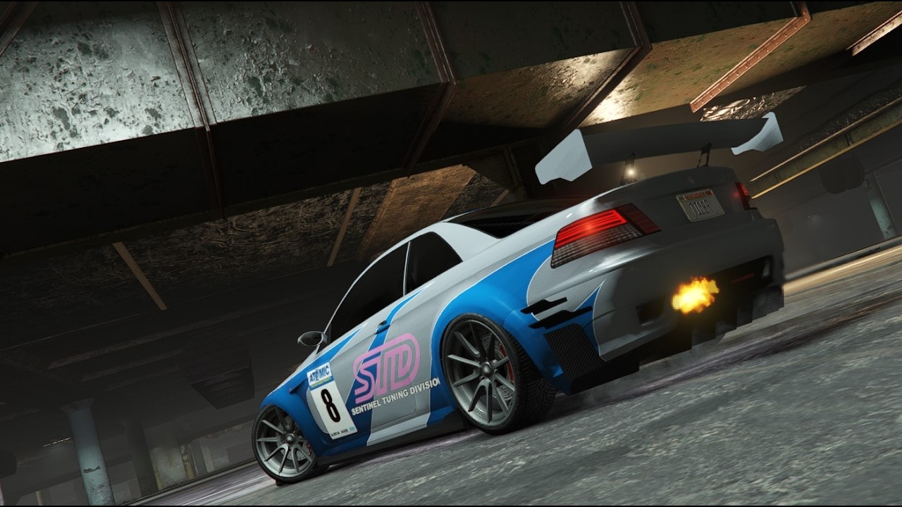 GTA ONLINE: Klub samochodowy LS: Modyfikacja do driftu: Ubermacht Sentinel XS (2/4)