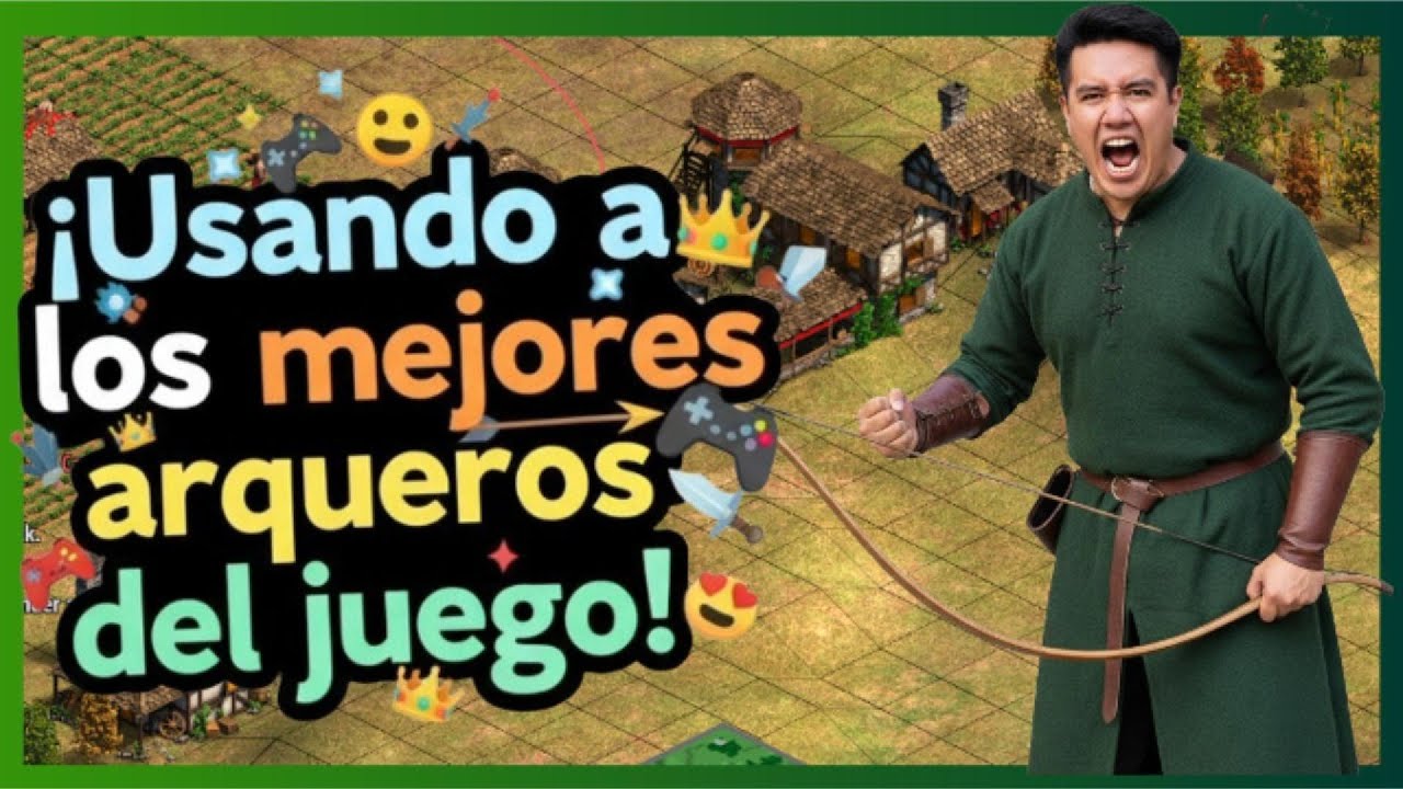 Usando a los mejores arqueros del juego Ingleses/Britanos - Noobs en aprietos - Age Of Empires 2 DE
