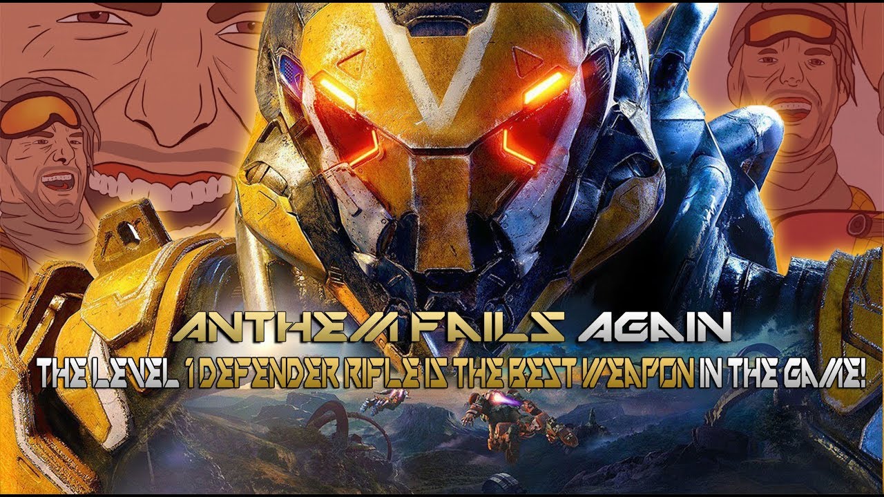 The Level 1 Defender Rifle is the best weapon in Anthem!
