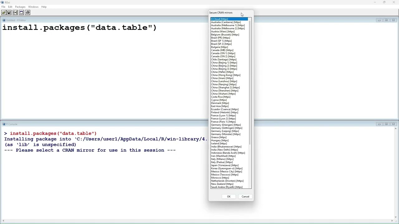 Introduction to R and data.table
