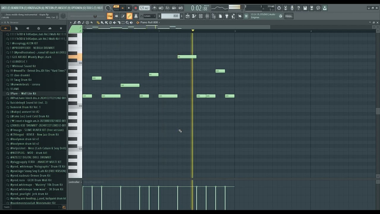 SpaceGhostPurrp - Boss Mobb RBMG (FL Studio Instrumental Remake Tutorial)