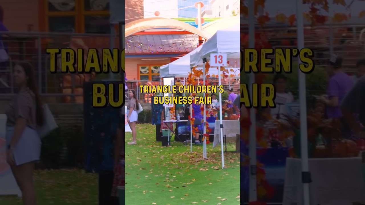 Triangle&rsquo;s Annual Children&rsquo;s Business Fair! (We talk all things Raleigh & the 📐)