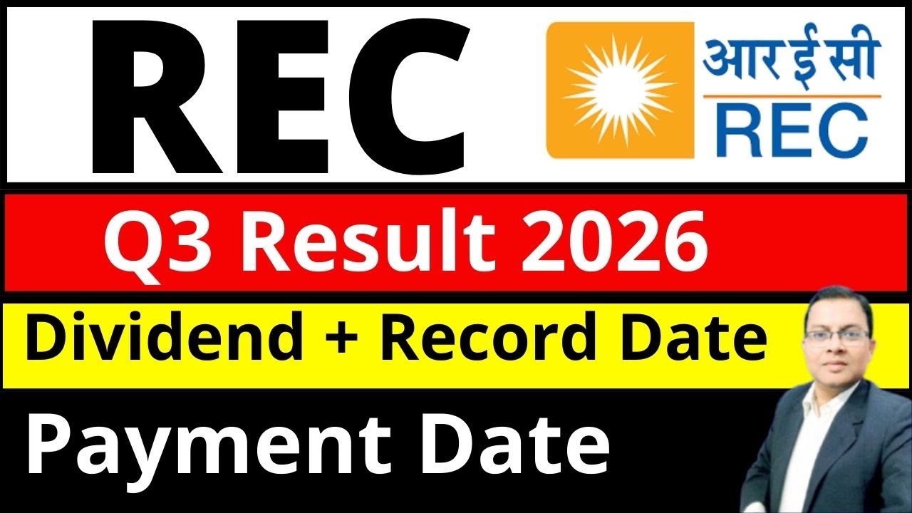 REC result today I REC dividend I REC share latest news I REC q3 result 2026 I REC dividend Record