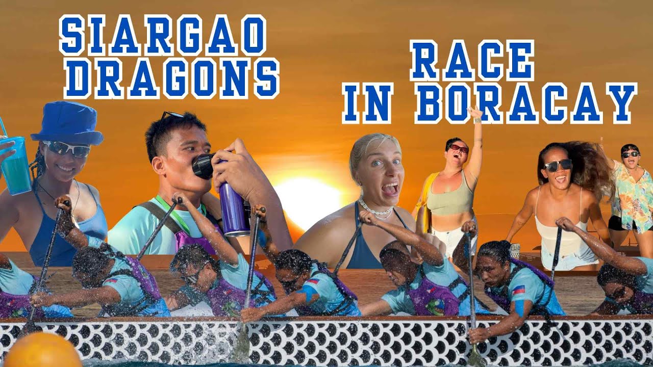Siargao Dragons in Boracay! Race Day 1 LOVEBoracay International Dragon Boat Festival
