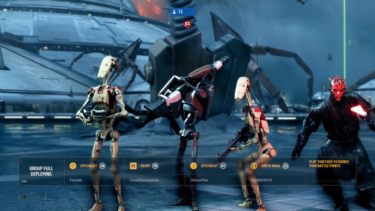 Bossk Helps Destroy the 212th Attack Battalion - Star Wars Battlefront 2