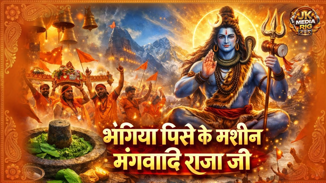भंगिया पिसे के मशीन | माता पार्वती और शिव का खूबसूरत भजन @JKMEDIARIG 