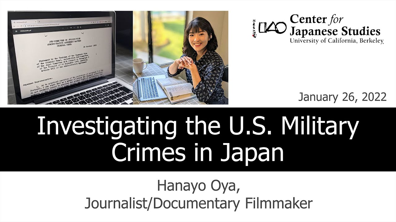 Investigating the U.S. Military Crimes in Japan