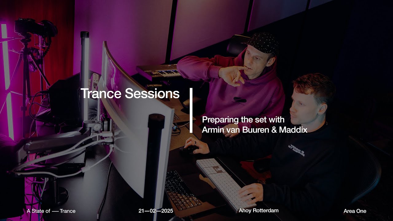 How Armin van Buuren & Maddix Prepare For Their Face-to-Face Set | Trance Sessions