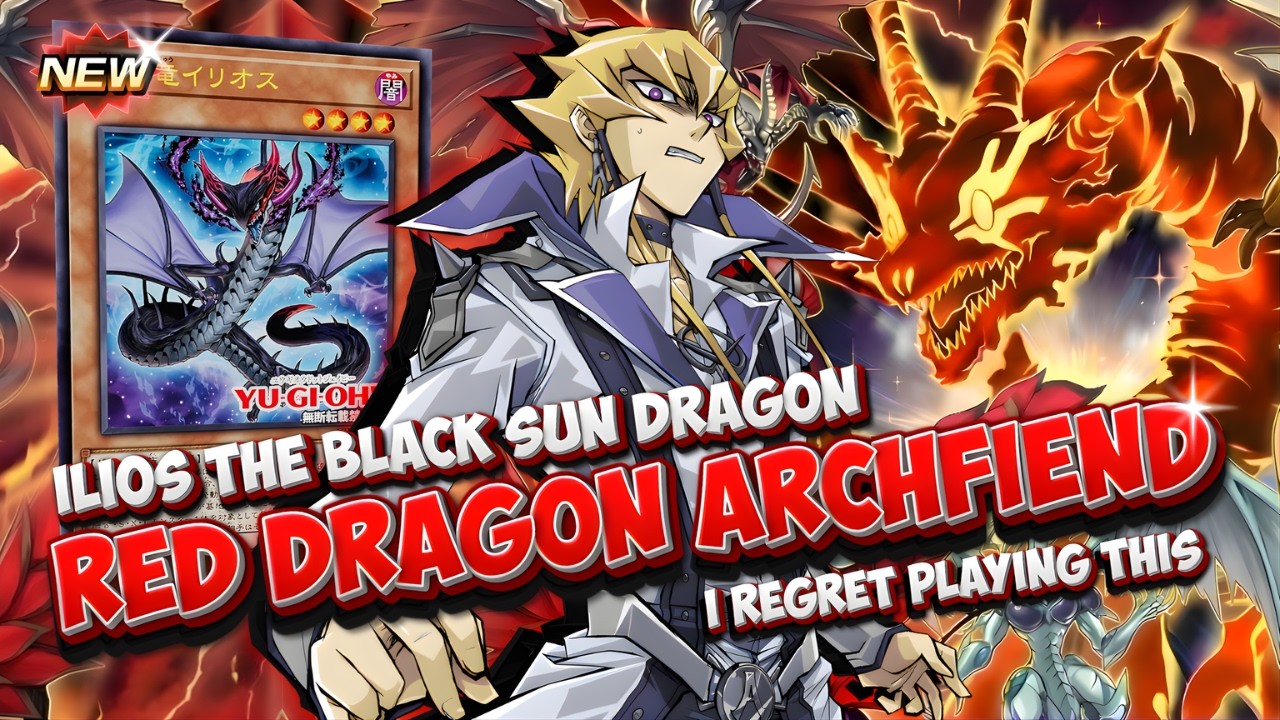 RED DRAGON ARCHFIEND🔥 NEW Ilios the Black Sun Dragon&hellip; I Played It So You Don&rsquo;t Have To