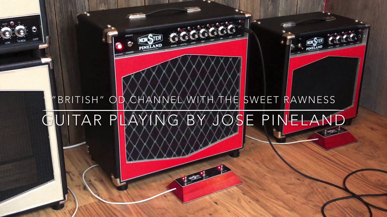 Monster Pineland Boutique Amplifiers & Visual Clone Guitars / Demo 1