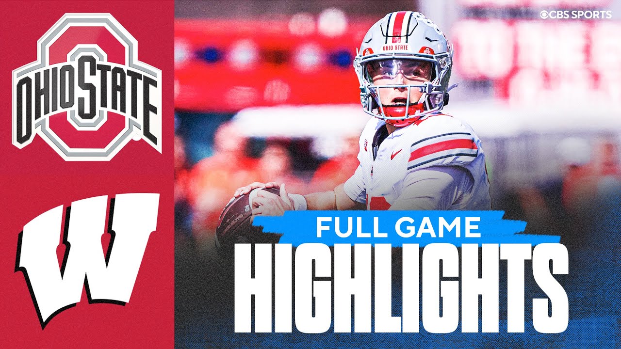 No. 1 Ohio State Buckeyes vs Wisconsin Badgers | Full Game Highlights