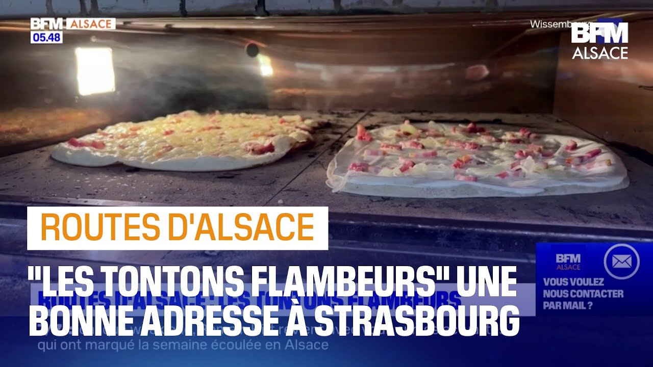 Un restaurant spécialisé dans la tarte flambée reconnu à Strasbourg