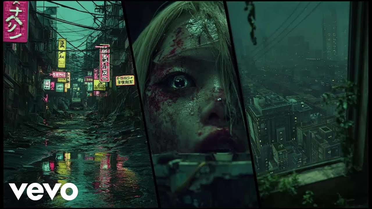 sandrom - Chrome Reverie (feat. Horror Disco) (Official Music Video) ft. Horror Disco