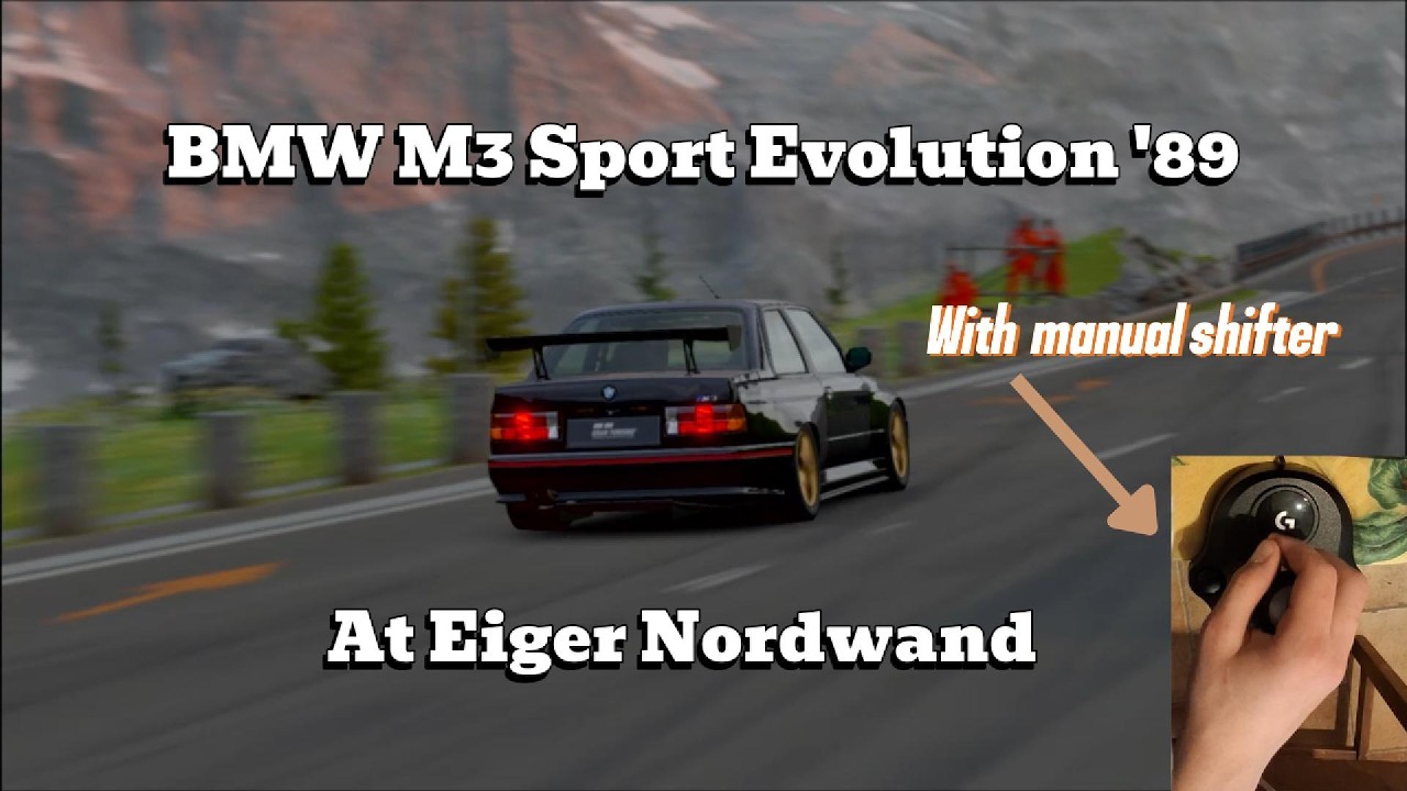 ​BMW M3 Sport Evolution '89 @ Eiger Nordwand | Manual Shifting & Pure Sound [GT7]