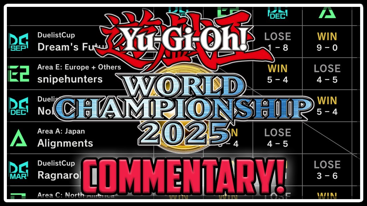 Yu-Gi-Oh! World Championship 2025 Non-Maliss/Ryzeal Day 1 Coverage!