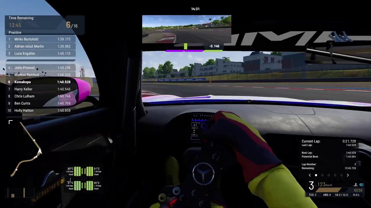 GT3 car testing | PMR | Kyalami