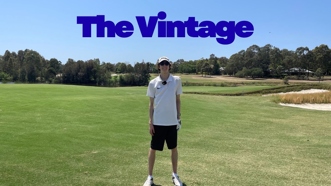 Completing the back-nine at The Vintage Golf Club