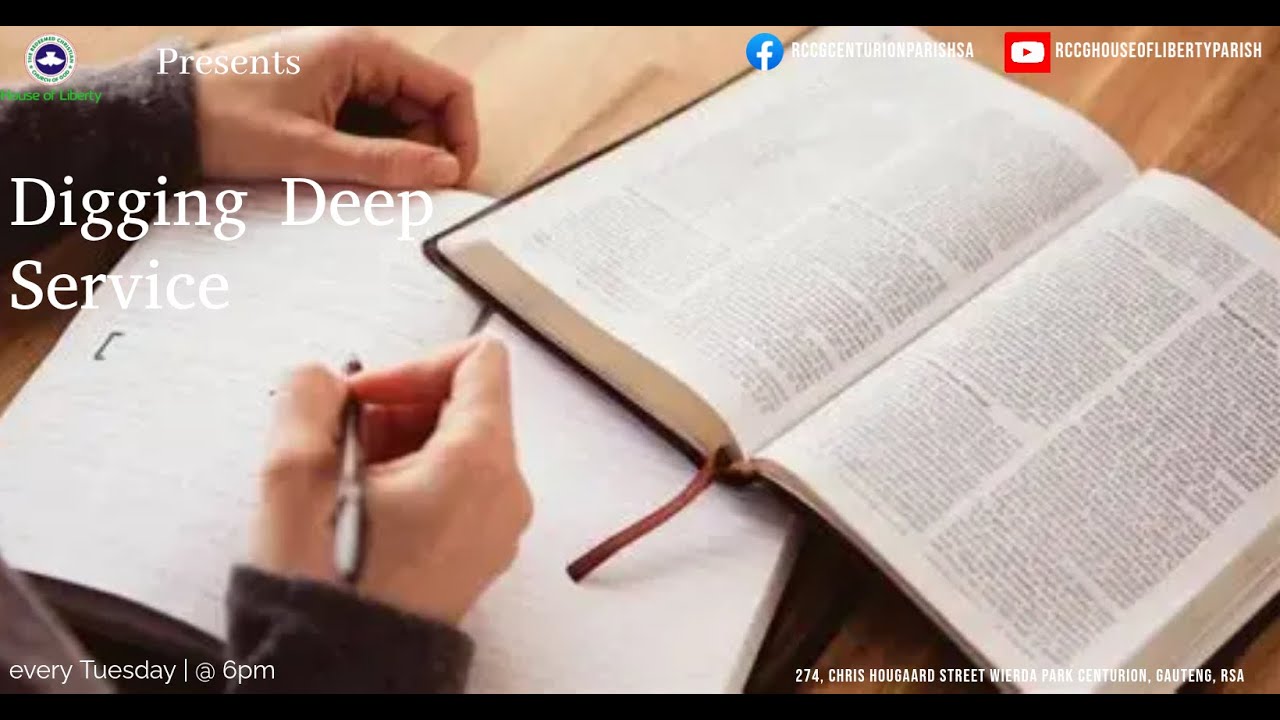 Digging Deep Service | 20th January 2026
