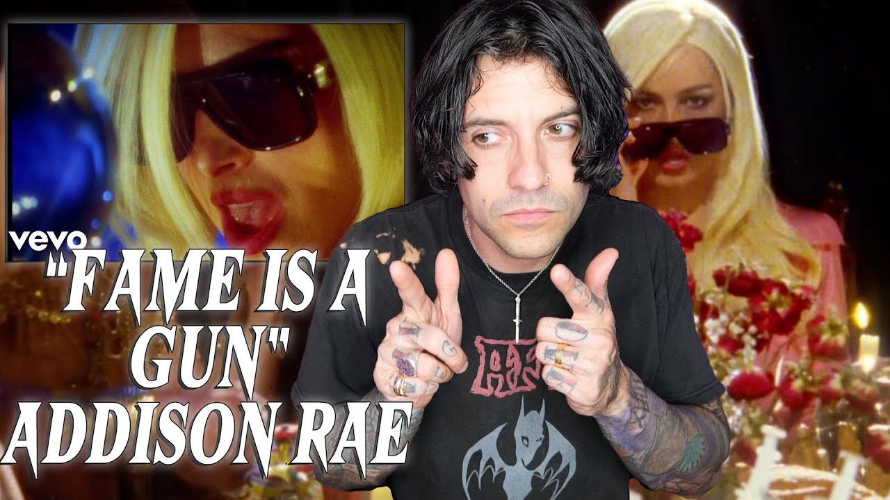 Addison Rae - Fame Is A Gun REACTION