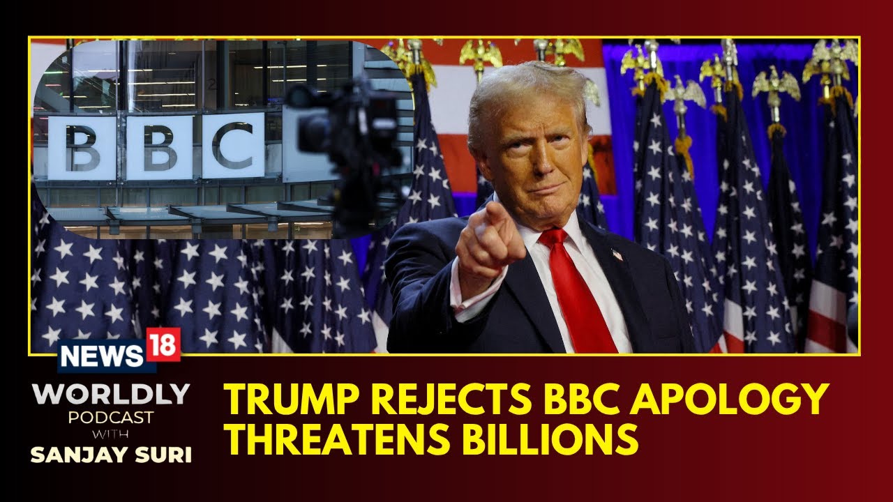 Трамп угрожает BBC иском на 5 миллиардов долларов за искажение речи | Последствия извинений BBC | 4K