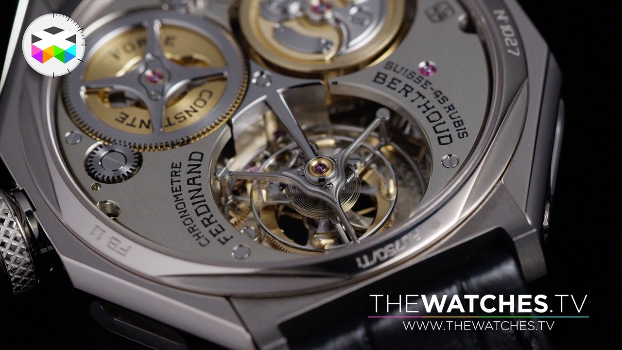 Chronomètre FB1 by Ferdinand Berthoud; a Tourbillon Marine Chronometer on the Wrist
