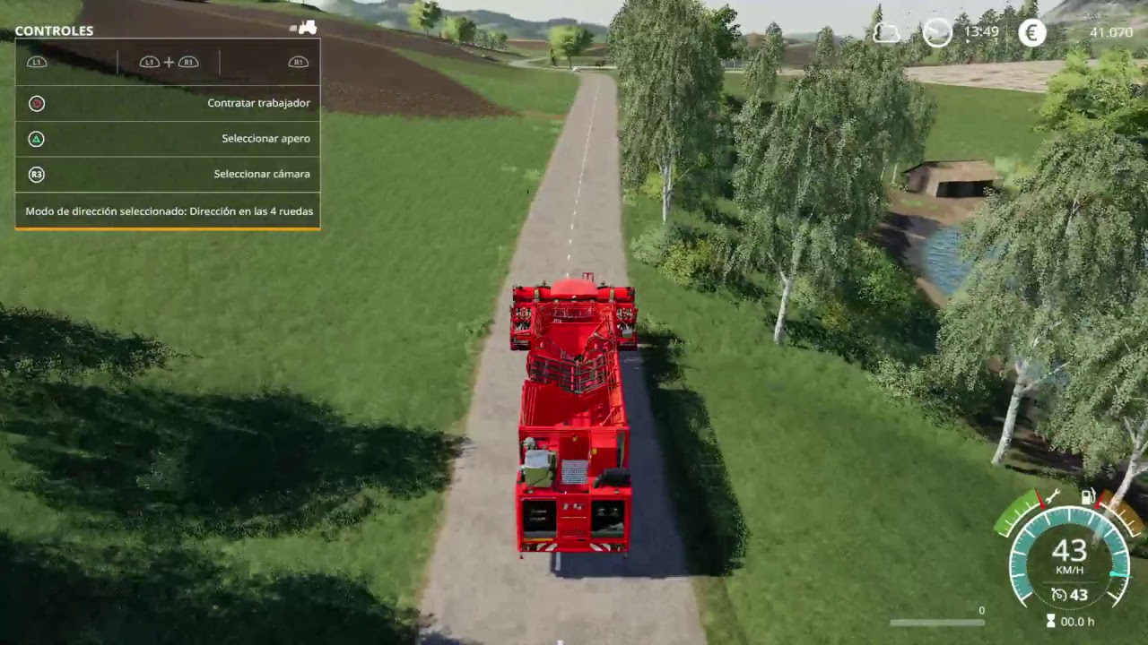 Como desbrozar remolacha azucarera Farming simulator 19