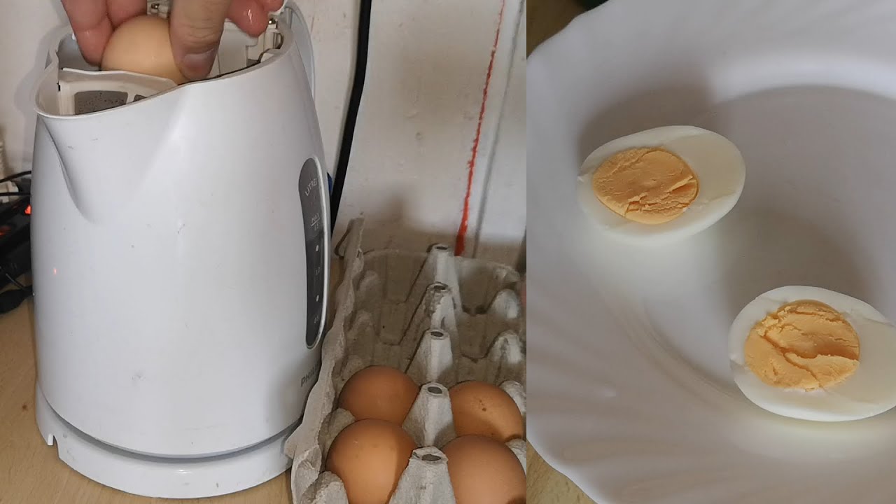 Comment faire cuire des oeufs dans une bouilloire électrique