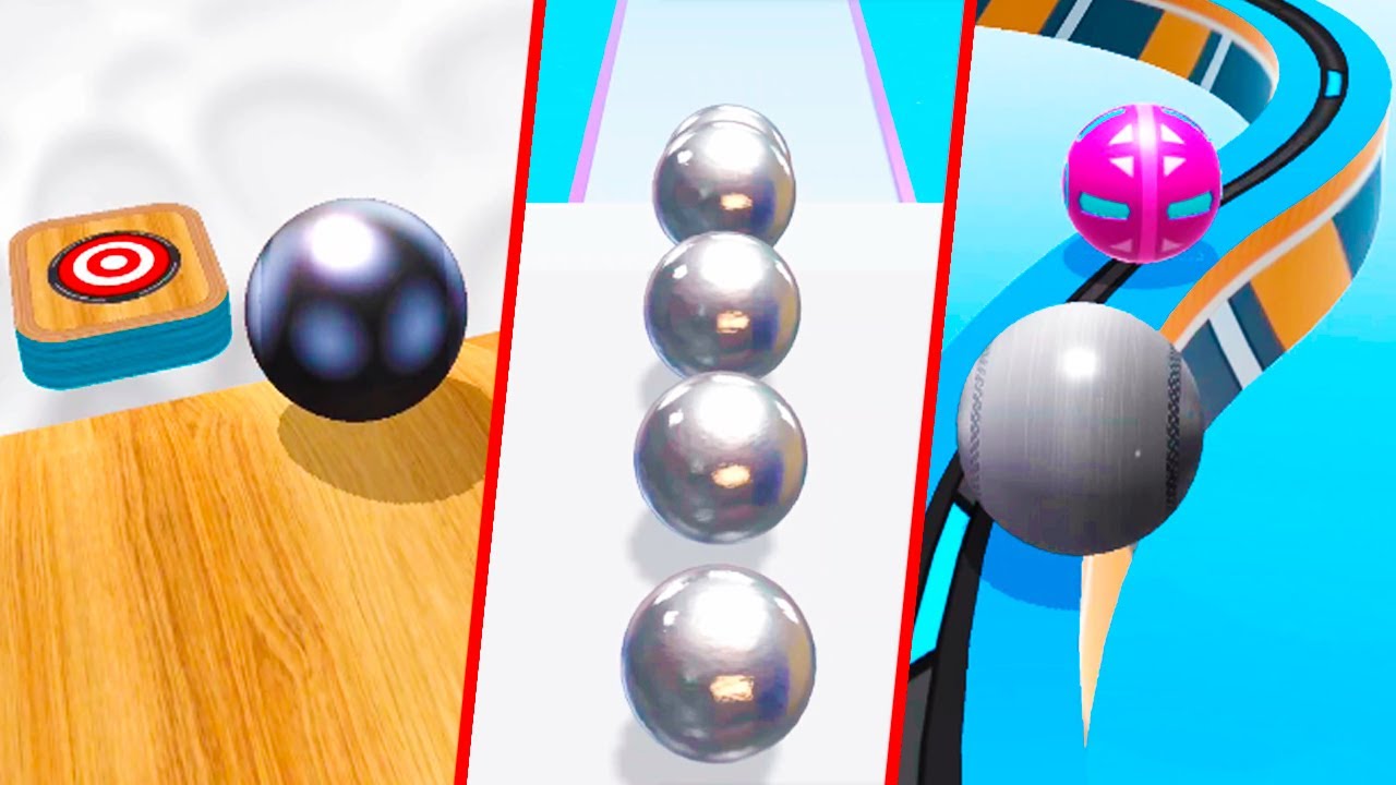 Going Balls vs Sky Rolling Balls vs Ball Run Stack - Metal Balls Comparison