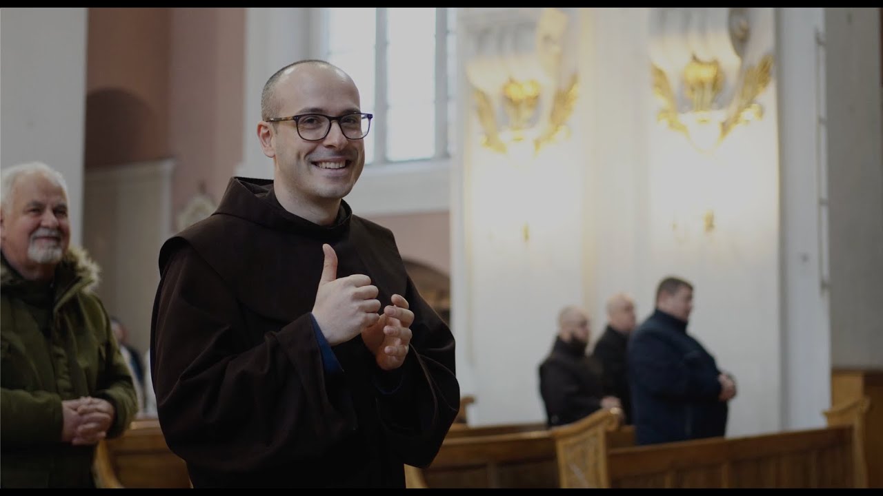 Śluby Wieczyste brata Giacomo Mariotti | Franciszkanie 2024