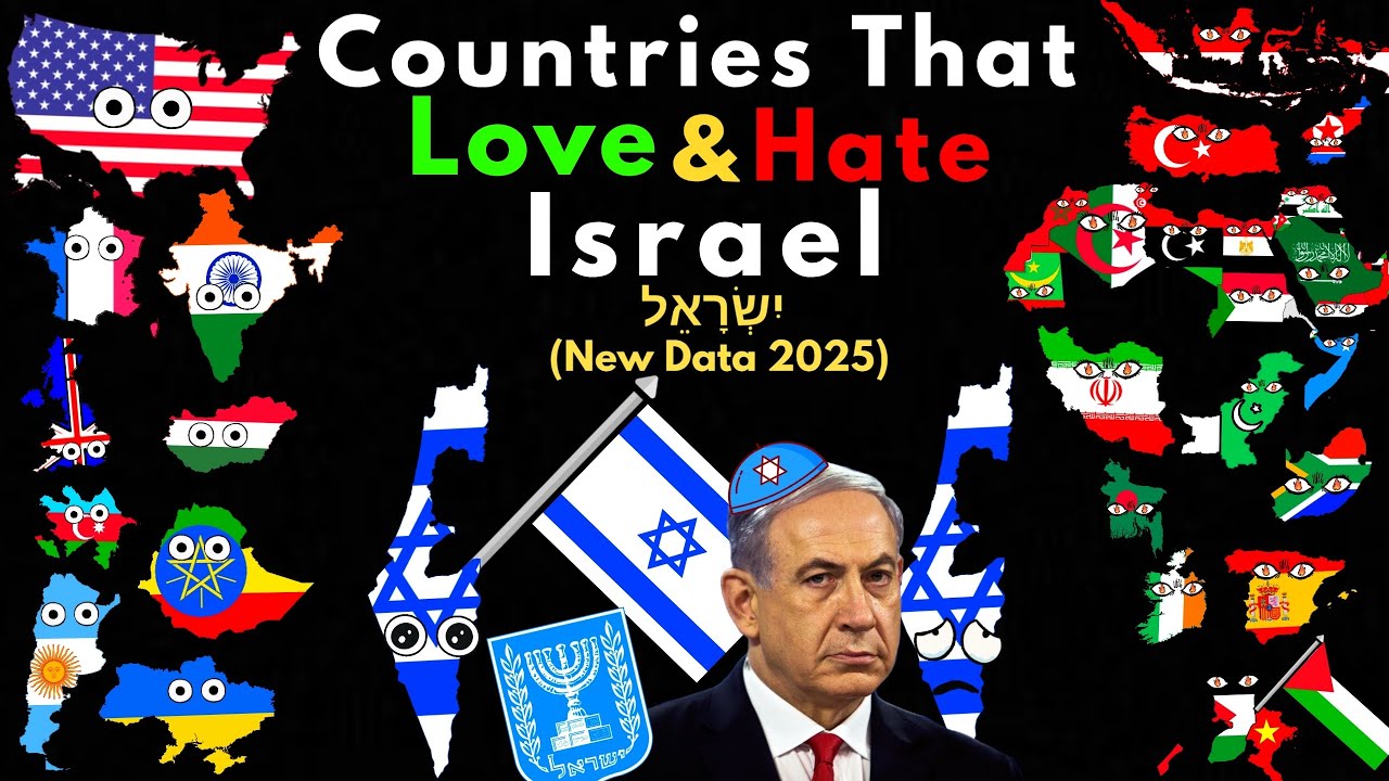 Countries That Love/Hate Israel (New Data)