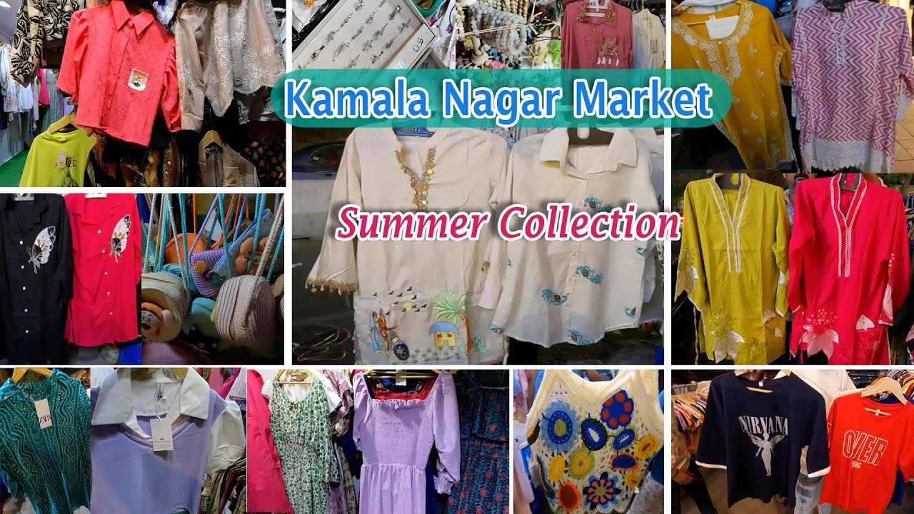Kamla Nagar market Delhi || latest trendy collection || Summer Collection