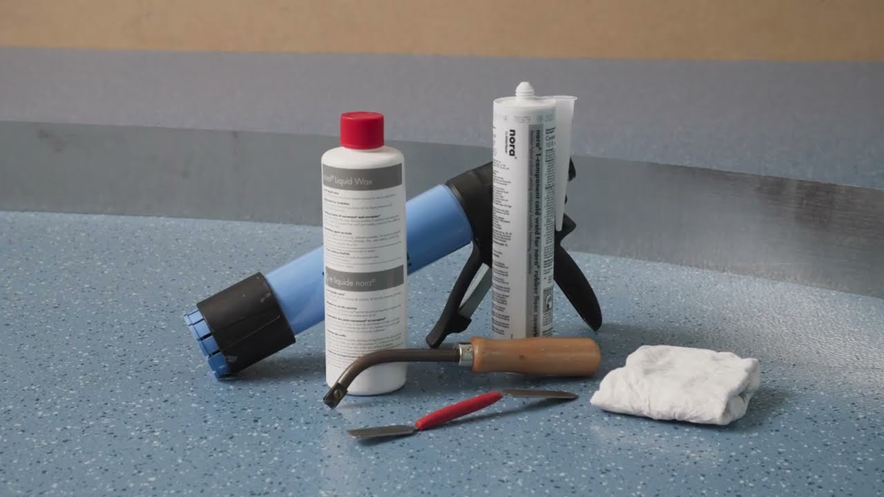 nora 1-component cold well - Instructions for use with norament