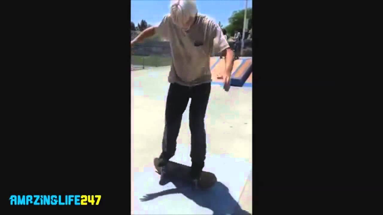 Old Man Thug Life | Old Man Skateboard Tricks