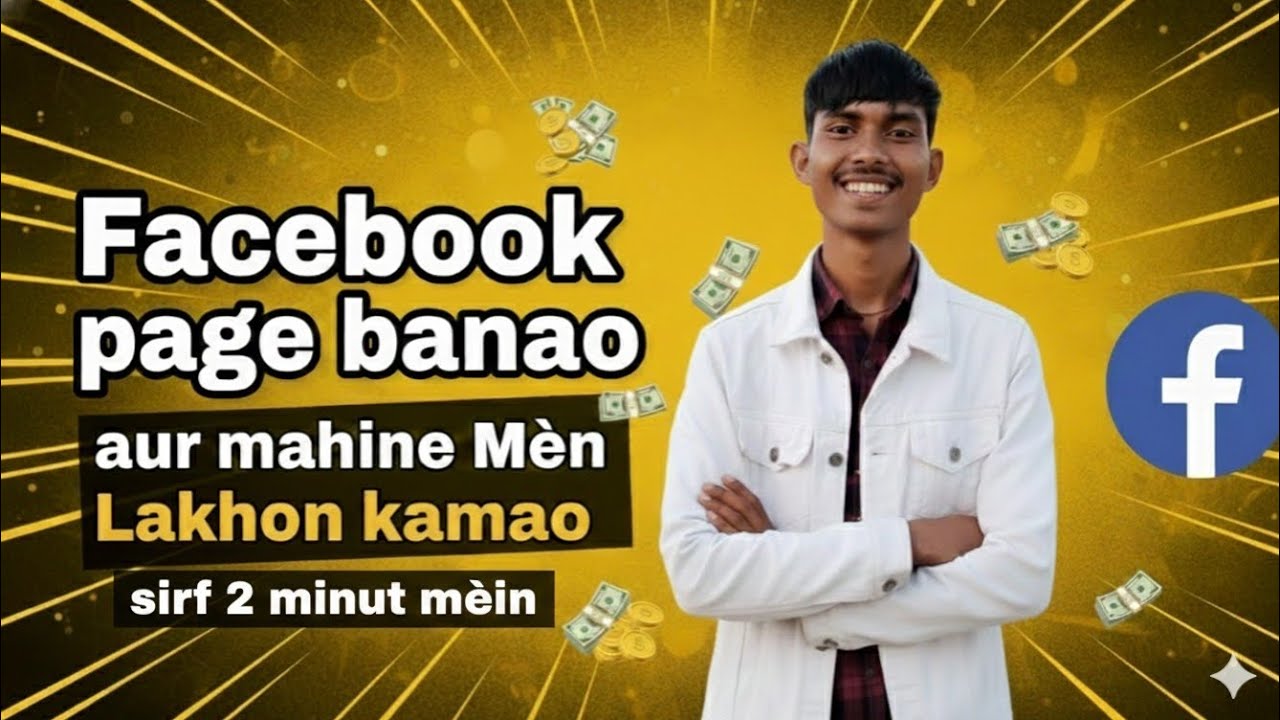 Facebook Page Kaise Banaye aur Paise Kaise Kamaye? 💸 (Sirf 2 Min Mein)