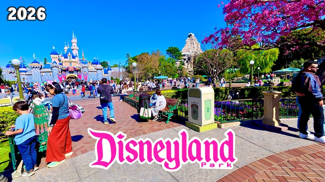 An Afternoon Adventure at Disneyland Park! Walkthrough, Castle Views & Classic Rides [4K POV]
