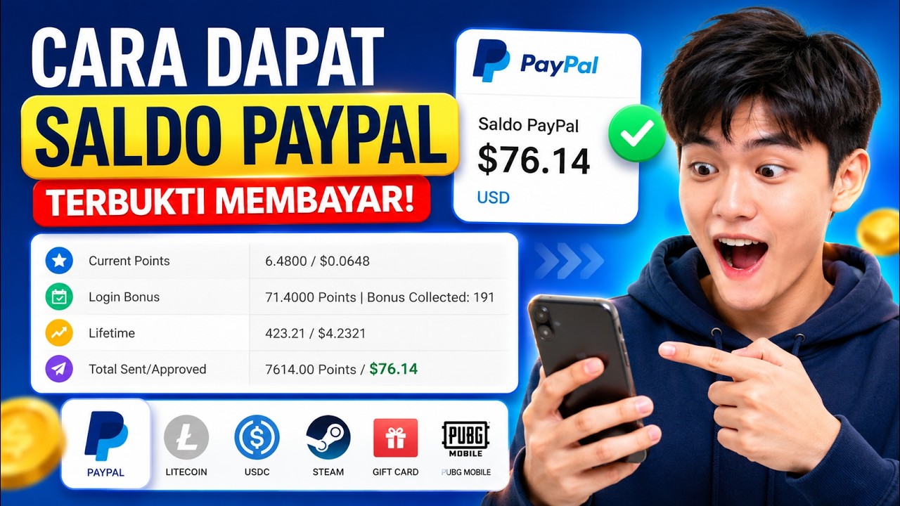 HOW DO I GET A PAYPAL BALANCE FROM A LEGIT WEBSITE THAT IS PROVEN TO PAY!? (2026)