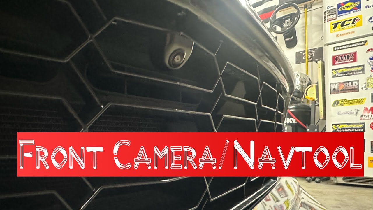 Front Camera and Navtool Install Corvette C7