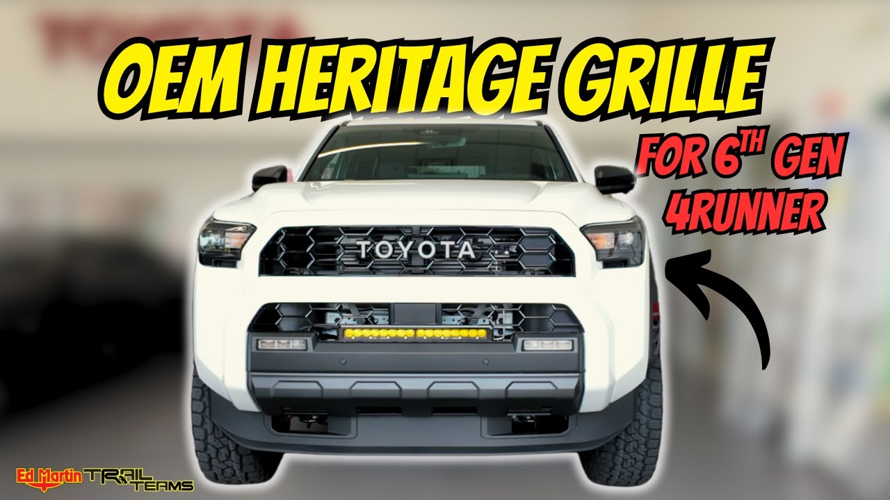 2025 4Runner Grille Swap! Here's Everything You Need to Know