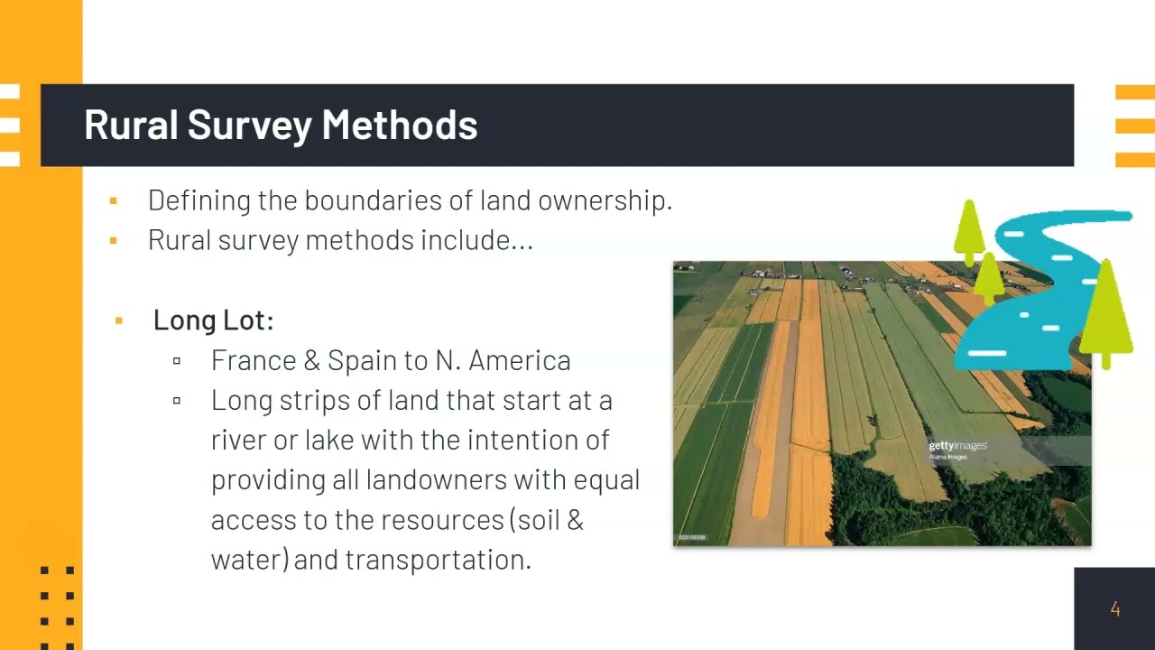 5.2 - Settlement Patterns & Survey Methods
