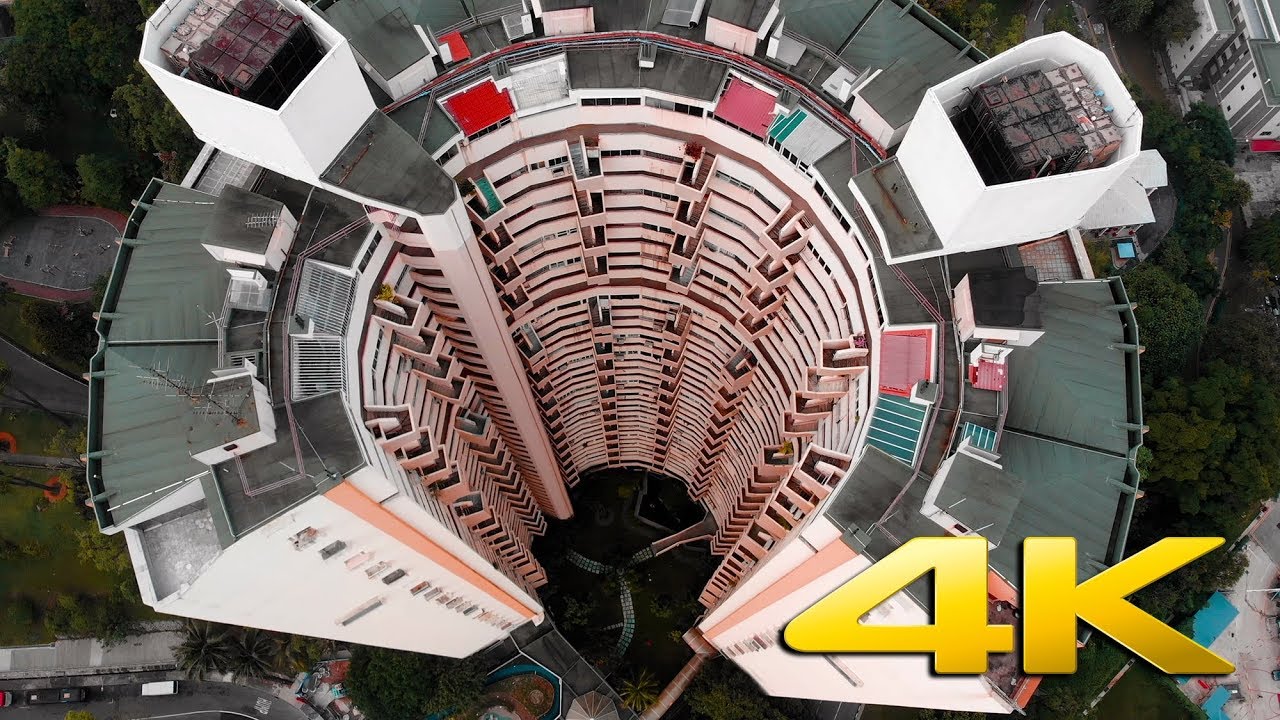 【Drone View ⁴ᴷ 】Pearl Bank Apartments ~Mavic Air~