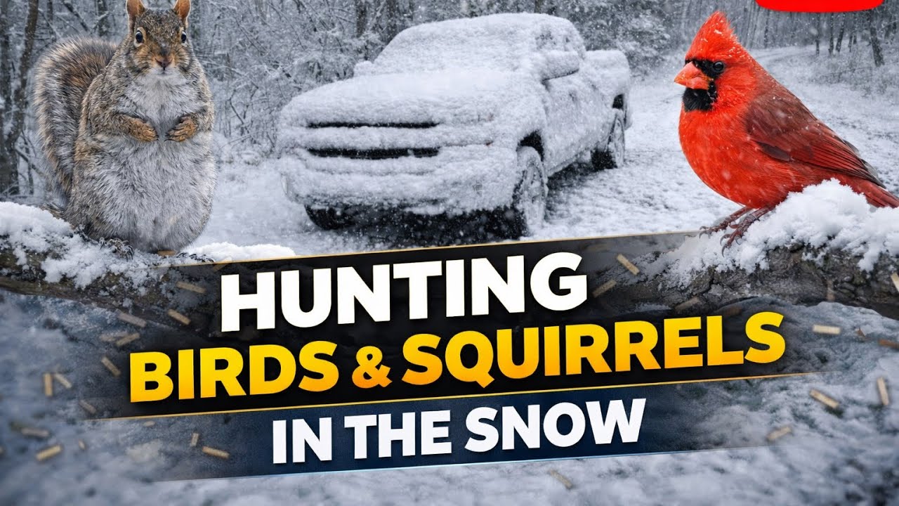 We went Hunting in the snow