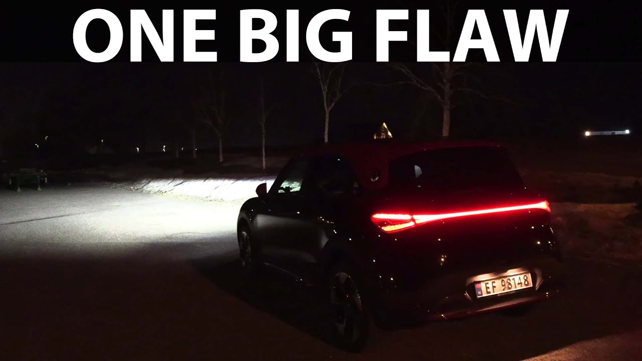 Smart #1 Brabus matrix headlights test