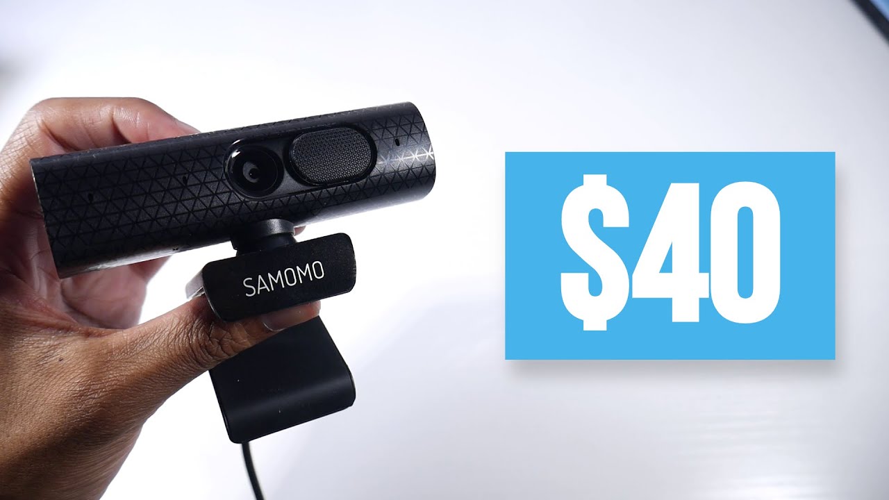 SAMOMO 1080p Webcam Is A Good Budget Camera For New Content Creators! ($40)