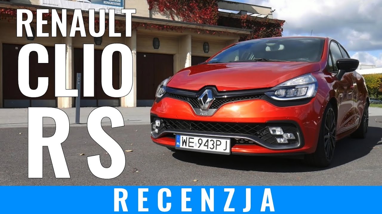 Clio RS Trophy 220 EDC - recenzja, test, jazda pr&oacute;bna PL